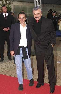 Burt Reynolds & Elie Semoun at Deauville 2001 - Tribute to Burt Re- Old Photo