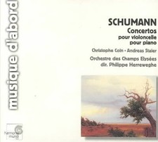 Schumann: Concertos for cello & piano [CD]