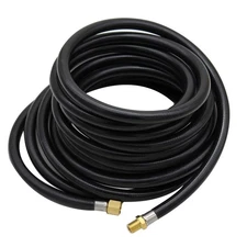 MENSI 25FT Propane Torch Extension Hose With BSP 1/4" Ball Seat Fittings Fema...