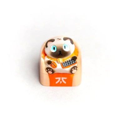 Fnatic Artisan Keycap Loeya Orange 1U Large Artisan Keycap FG-KC-5056276024207
