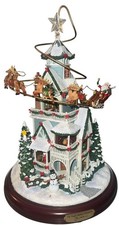 Thomas Kinkade The Night Before Christmas Masterpiece Christmas House Home Decor