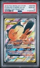 2019 POKEMON SM BLACK STAR PROMO #SM169 FULL ART/EEVEE & SNORLAX GX PSA 10