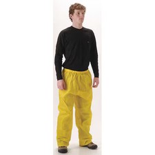 Nasco 81Py117x Rain Pants, Nylon, Polyurethane, 29 In Inseam, Elastic Closure,