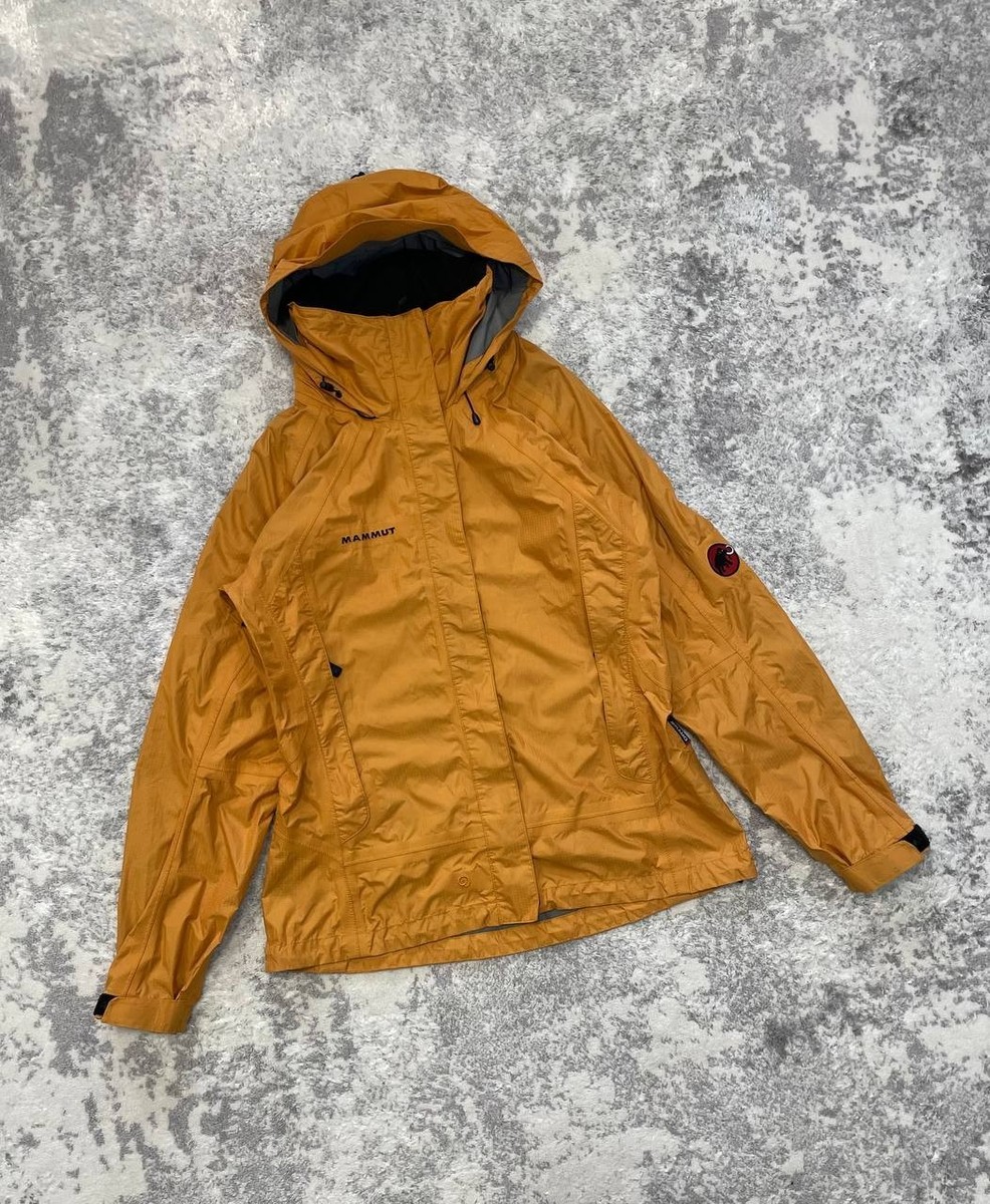 Vintage Mammut Waterproof Outdoor Jacket Gore-Tex Orange Men's