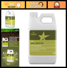 Liquid Lawn Aerator 32 oz - Soil Loosener for Compacted Lawns, Boosts Drainage