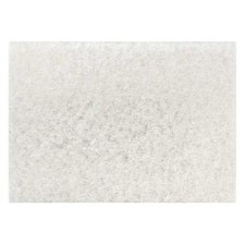 Tough Guy 402W59 Buff Pad, White, Size 12" X 18", Pk20