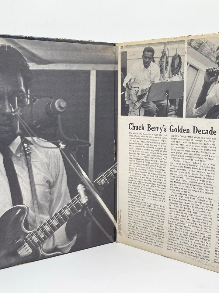 CHUCK BERRY'S GOLDEN DECADE 2-LP SET VG+ VINYL RECORD GATEFOLD CHESS - Image 3 of 4