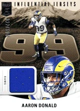 2024 Donruss Elite Influential Jerseys #IJS-ADO Aaron Donald - /500