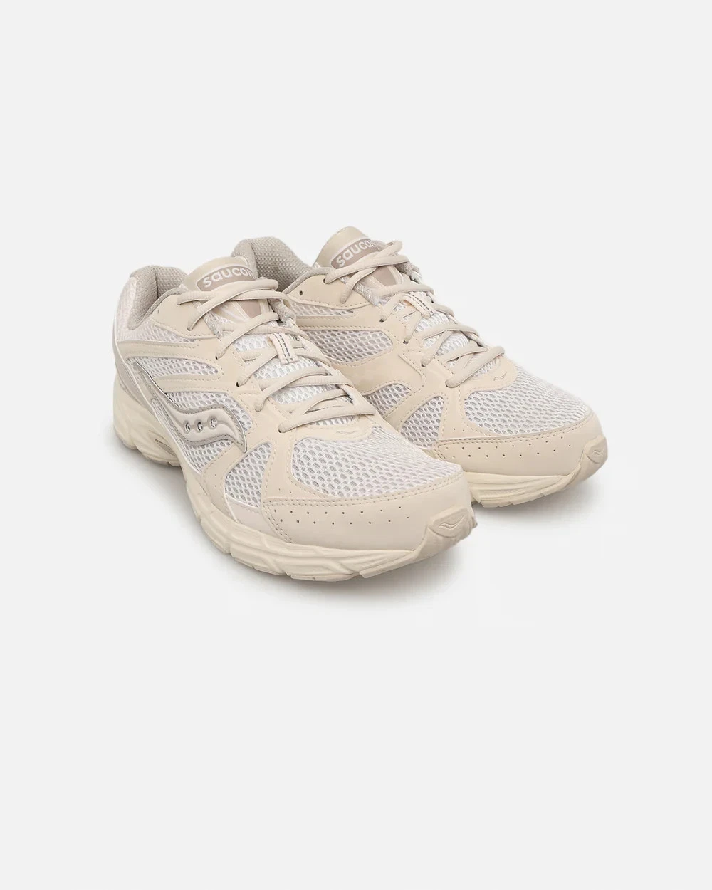 Saucony Ride Millennium S70850-2 Sneakers Men's Off White Running Shoes MEW338