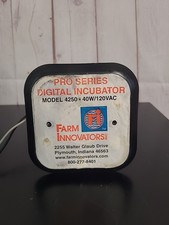 USED FARM INNOVATORS DIGITAL HEATER FOR CHICKEN EGG INCUBATOR MODEL 4250 NO FAN!