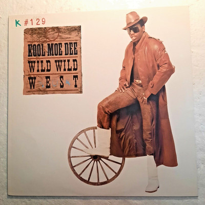 KOOL MOE DEE WILD WILD WEST MAXI SINGLE 12'' 45 RPM 1988 JIVE T 167 UK