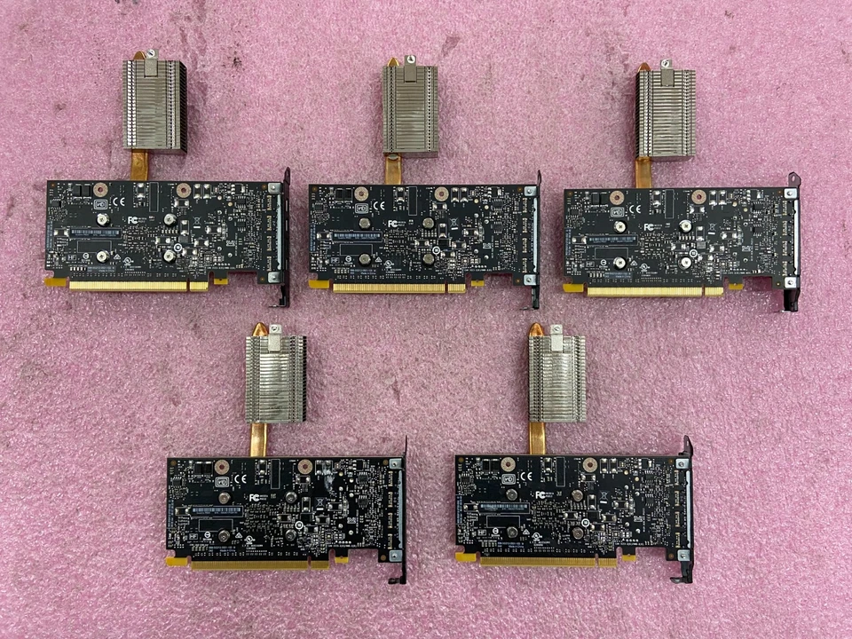 5x Lenovo NVIDIA Quadro P600 2GB GDDR5 Graphic Card w/Heatsink FRU 01MN287 C850 - Image 2 of 4