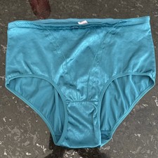 Vintage 1990's NATIVE INTIMATES Second Skin Satin Shiny Granny Panties Sz 10