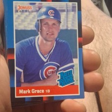 Donruss 1988 MLB Baseball Card Lot (23) Rated Rookie Mark Grace, Bobby Witt