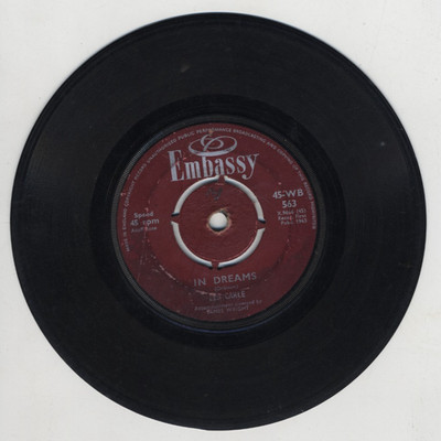 Used 45 Vinyl Record Les Carle In Dreams Take These Chains From My Heart Embassy