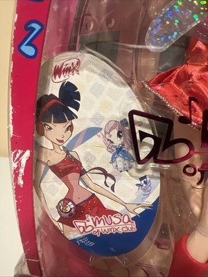 [未開封品]WINK/WINK PERFORMANCE MEMORIES+ Mattel Winx Club 2005 Musa Charmix Fairy Transformation Doll NIB