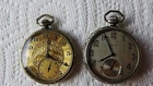 Two Antique Pocket Watches Elgin & Illinois not running