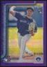 2025 Topps Chrome Logofractor #188 Jake Bloss RC Purple 11/250 Blue Jays *READ*