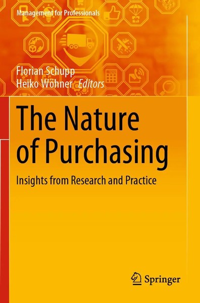 The Nature Of Purchasing Insights From Research And Practice Schupp (U. A.) Buch-image