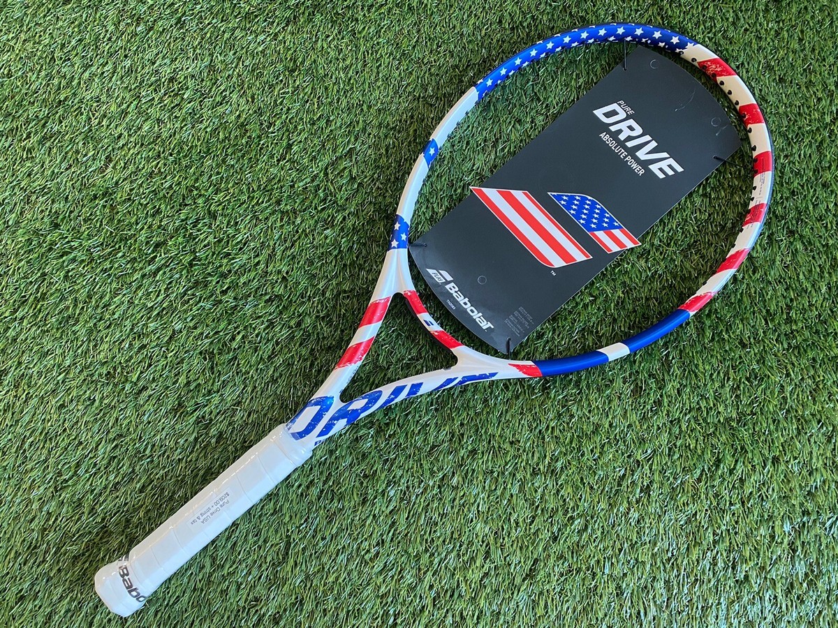 Babolat Pure Drive USA Tennis Racquet Olympic 1/4 New