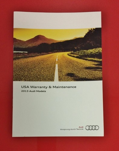 2013 Audi A5 S5 Cabriolet Owners Manual Set A5 S5 Convertible Owner's Manual - Imagen 9 de 10