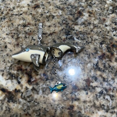 JUICY COUTURE Dolphin Charm With Hidden Fish Linked Bracelet