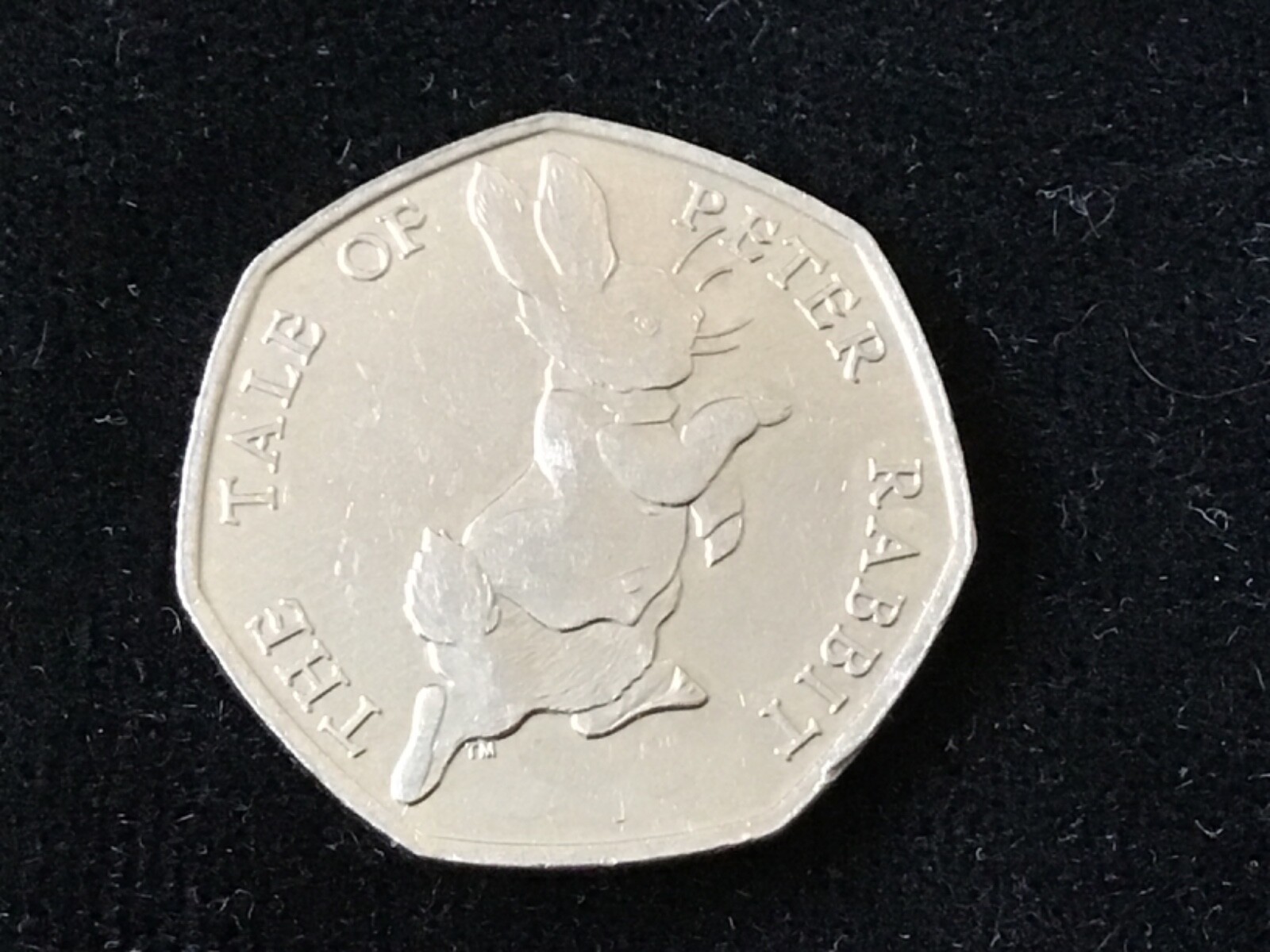 2017 United Kingdom Beatrix Potter Tale Of Peter Rabbit 50p Pence 1/2