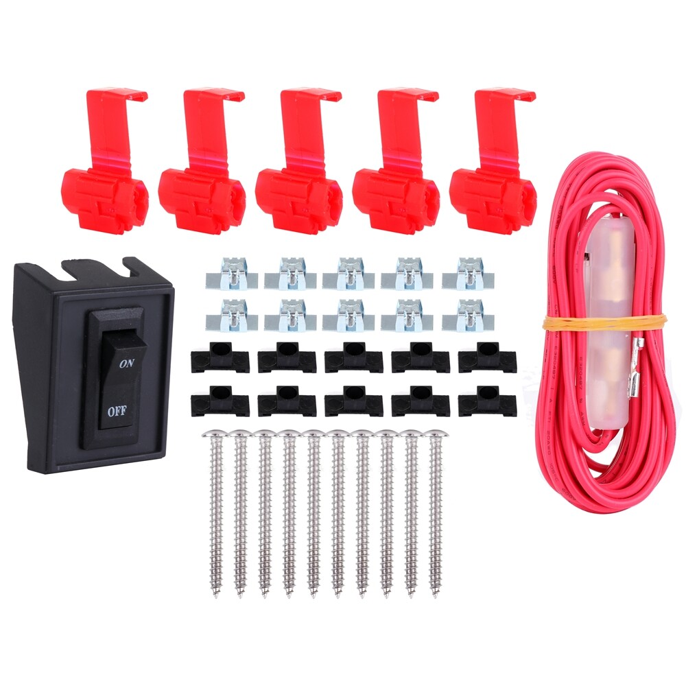 3 Cab Marker Smoke Lights with T10 White LEDs + Free Grille Lamp for GMC