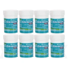 Gavi-scon Advance Chewable Mint Tablet 60ct – 8PACK