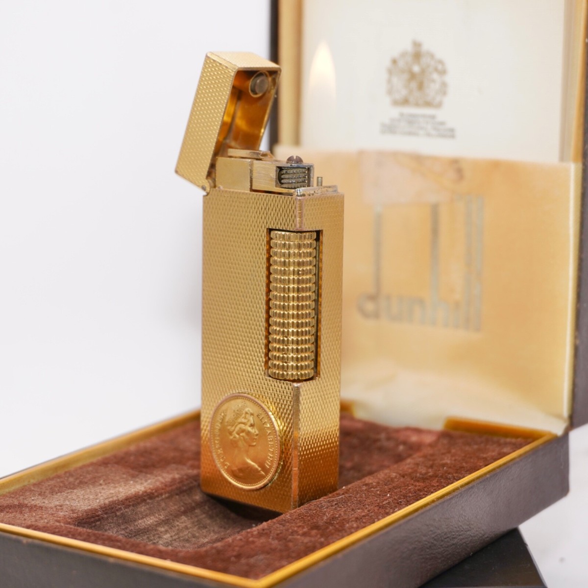 dunhill ゴールドライター 箱付き ジャンク】dunhill ライター 箱付き ダンヒル｜Yahoo!フリマ（旧