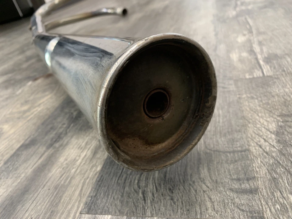 Kawasaki 1981 1982 1983 KZ750H LTD KZ650H OEM левая выхлопная труба глушителя #40 - Изображение 3 из 4