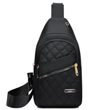 Women Outdoor Crossbody Bag Waterproof Sling Shoulder Chest Sports Backpack