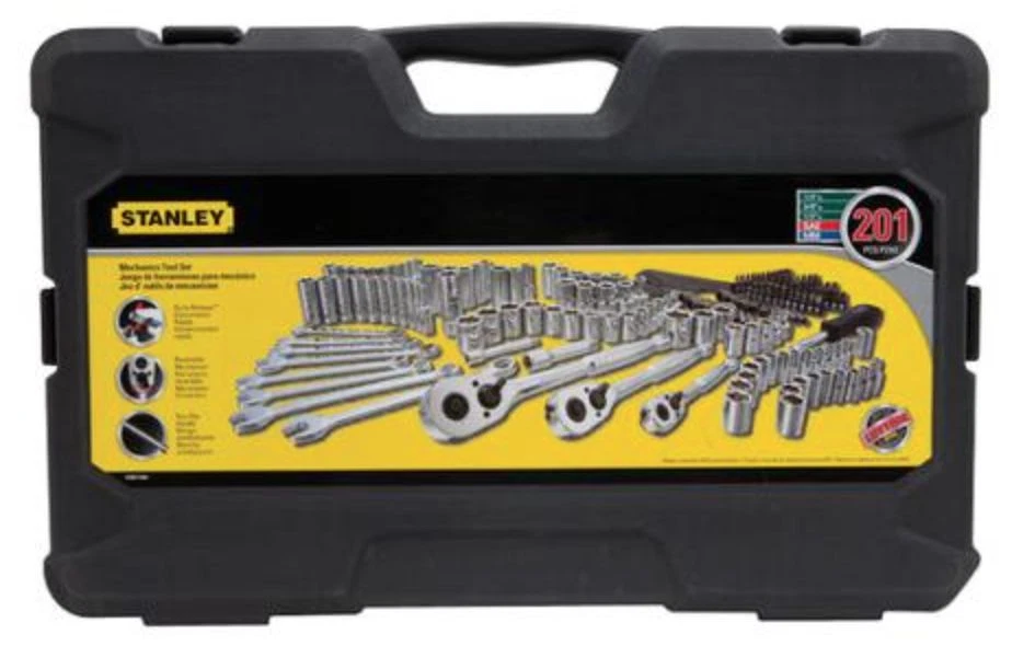 Stanley 201 piece mechanics tool set online