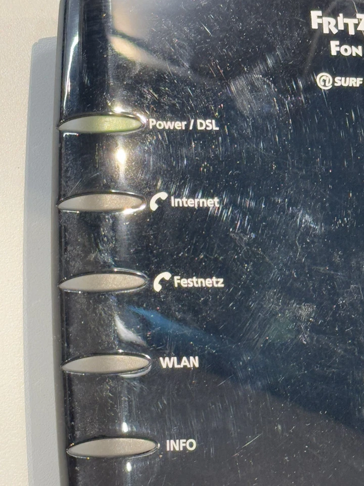 Fritzbox WLAN 7170 DSL, VoiP Fritz!Box Router - Bild 3 von 4