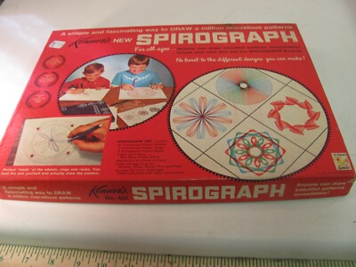 Vintage Original 1967 Spirograph by Kenner #401 Nearly Complete Nice