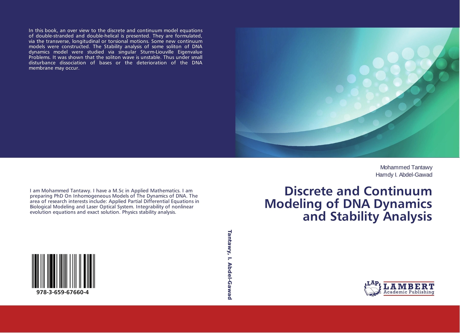 Thumbnail - Mohammed Tantawy (u. A.) | Discrete And Continuum Modeling Of Dna