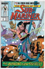 The Saga Of The Sub-Mariner #2 Marvel Comics Thomas Buckler McLeod 1989 VFN