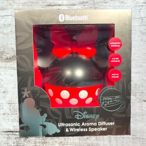 Diffuseur d'arôme à ultrasons Disney Minnie Mouse avec haut-parleur Bluetooth intégré - Photo 1/5