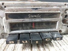 Vintage Buick Am Car Radio Delco Sonomatic Untested Gm