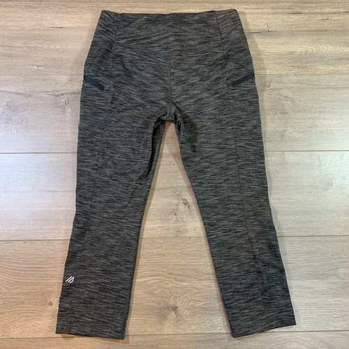 Eddie Bauer Activewear Leggings Cropped dunkelgrau Reißverschlusstaschen Damen Small " - Bild 2 von 9