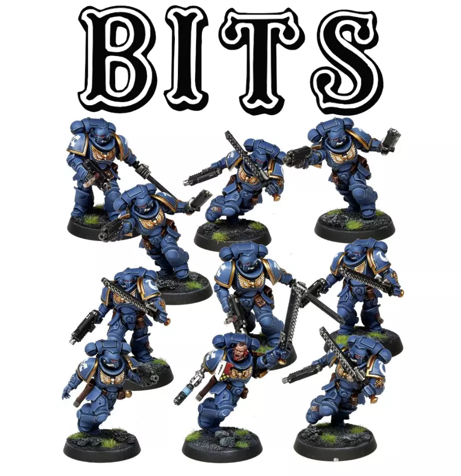 BITS SPACE MARINE PRIMARIS ASSAULT INTERCESSORS SQUAD WARHAMMER 40,000 BITZ