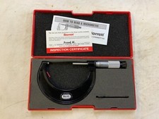 Starrett T436.1XRL-3 Outside Micrometer 2-3" Range .001" Graduation in Case