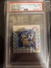 1999 Pokemon Action Flipz Holo Sticker SR2 BLASTOISE PSA 9
