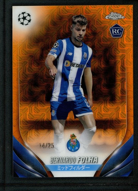 2024 Bernardo Folha 14/25 Topps Chrome Mojo RC
