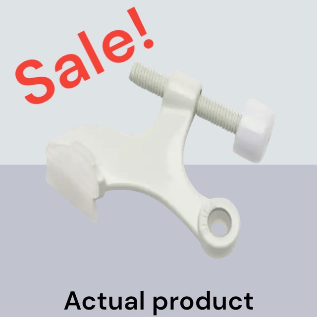 EVERBILT WHITE HINGE PIN DOOR STOP for sale online eBay