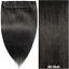 thumbnail 13 - THICK One Piece Clip In 100% Real Remy Human Hair Extensions 3/4 Full Head Brown