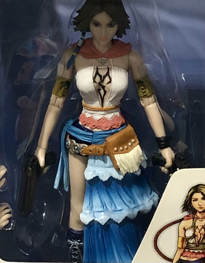 FINAL FANTASY X-2 プレイアーツ ユウナ　外箱未開封 Square Enix Final Fantasy X-2 Yuna Play Arts Action Figure