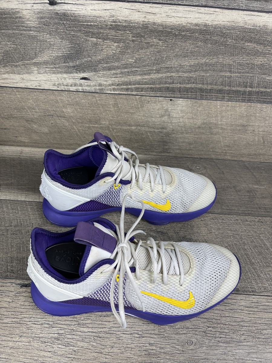NIKE LEBRON WITNESS Ⅳ バスケットボールシューズ　28㎝ Nike Zoom Lebron Witness IV Basketball Shoes White Purple