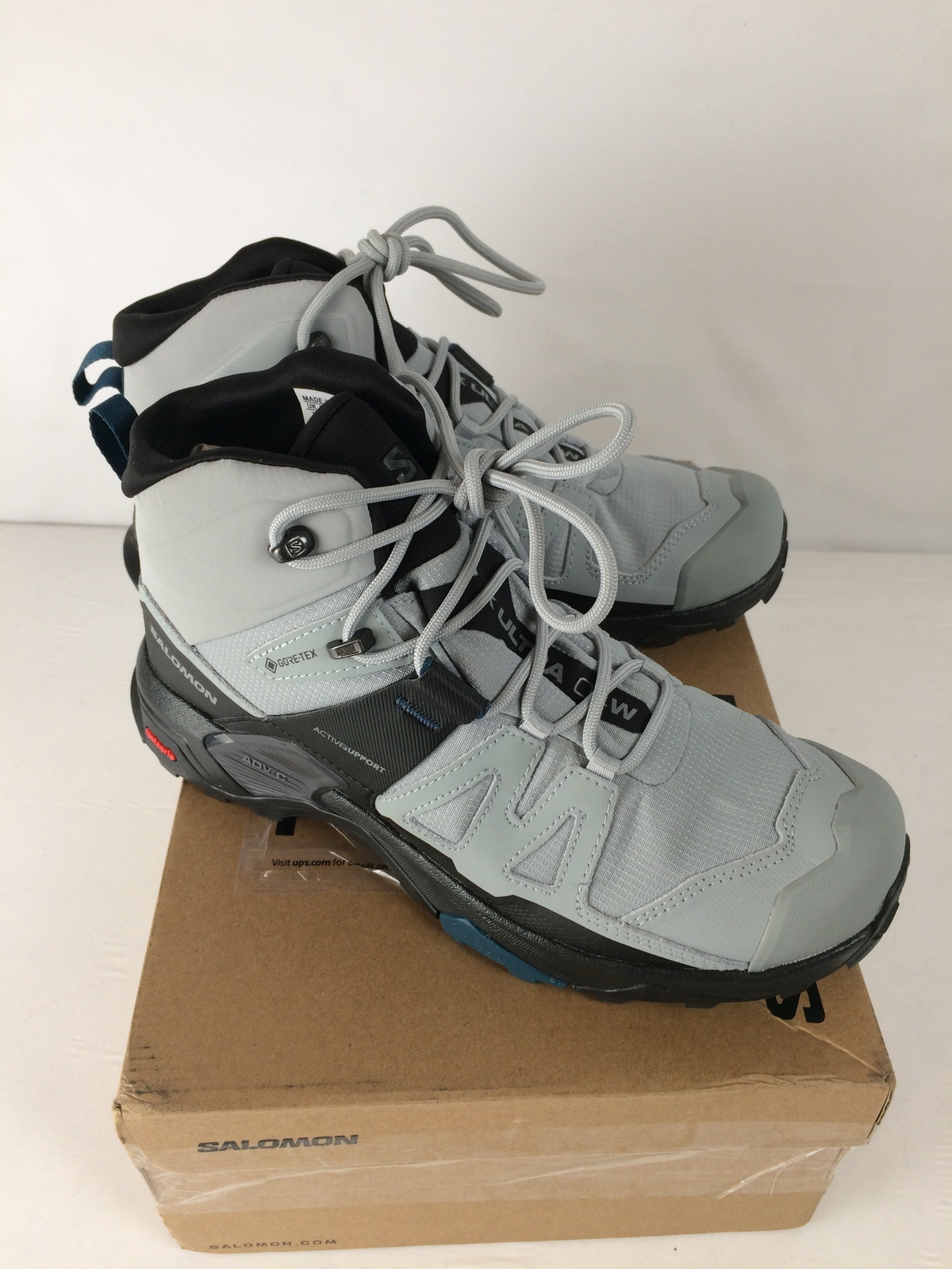 Eccellenti scarponi da trekking donna Salomon X Ultra 4 Mid Gore Tex cava nero legi