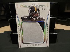 National Treasures Tremendous Treasures Steelers Antonio Brown 14/15  2015